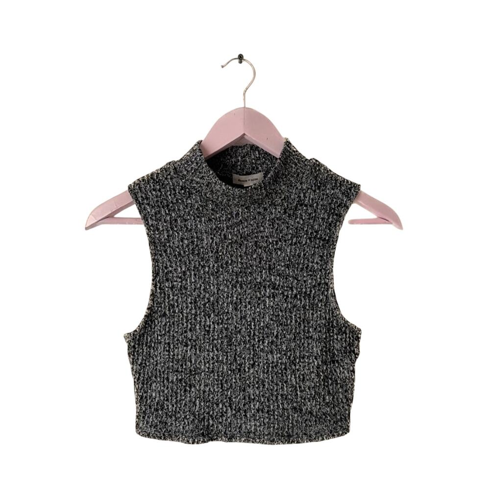 Silence + Noise Sweater Crop Top